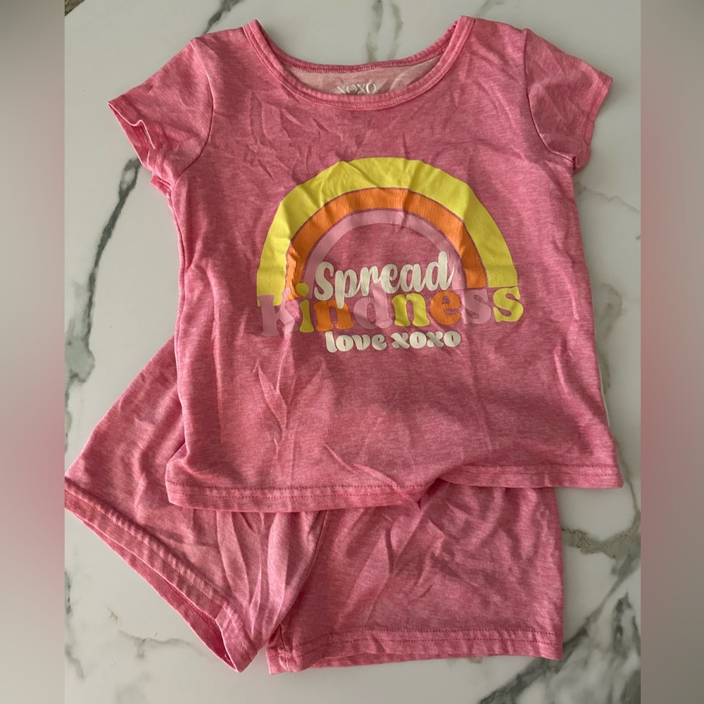 Girls matching pajama set